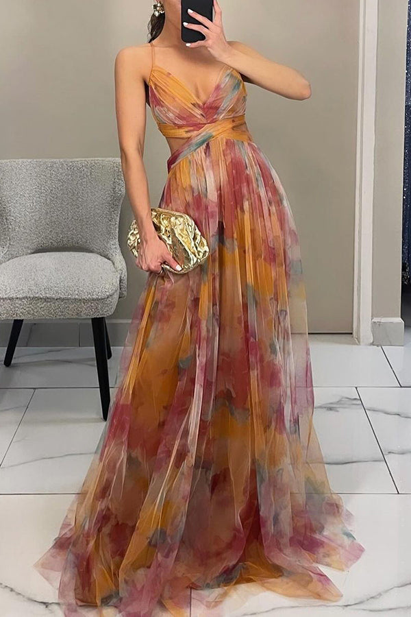 Samira | Rochie Lungă de Vară – Prospețime Florală și Stil Romantic 