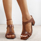 Benedicte | Trendy Sandalen – Brede Hak en Stijlvol Comfort 