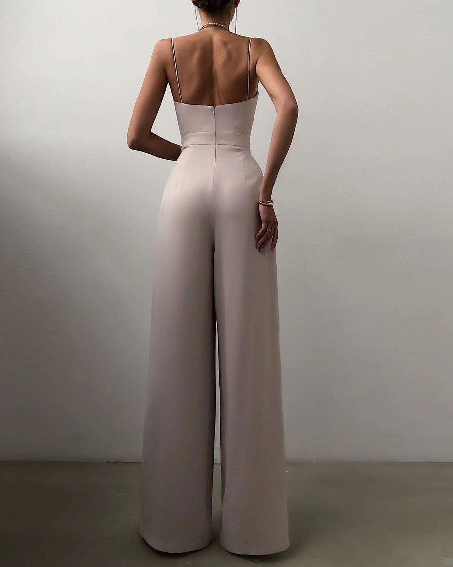 Aude | Fitted Overall with Straps – Refined Simplicity 