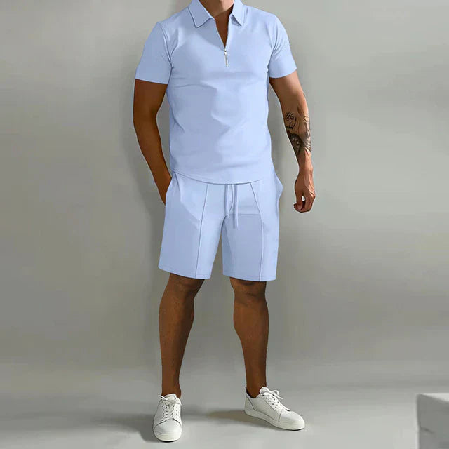 Brayan | Sett med polo og shorts for menn 
