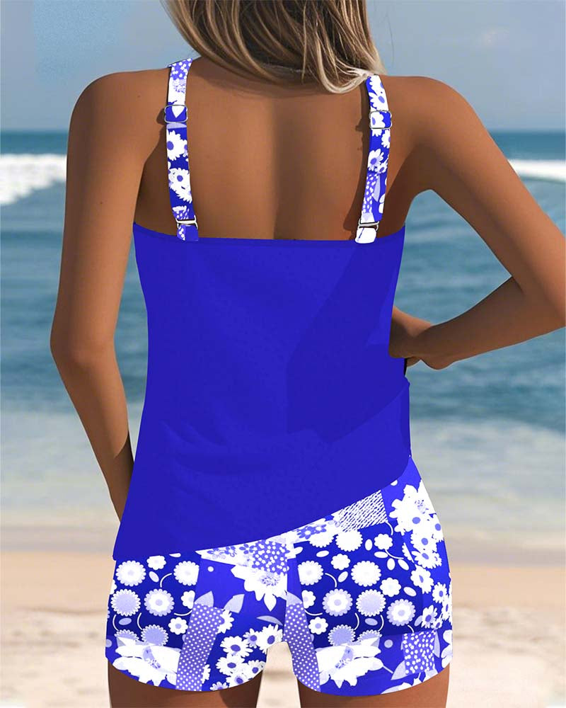 Samira | Ensemble Plage Femme - Style Fleurie