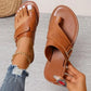 Louise | Sandalen Met Kruisband – Elegantie En Eenvoud Voor De Zomer 