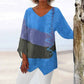 Sandra | Bluse Tunika – Trikolor Stil und Originalität 