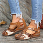 Alma | Sandálias de Tira Cruzada – Estilo Vintage e Feminino 