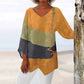 Sandra | Bluse Tunika – Trikolor Stil und Originalität 