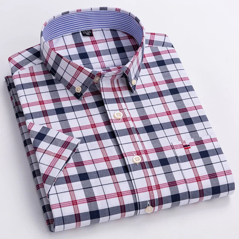 Merlin | Cămașă Casuală și Elegantă cu Mâneci Scurte 
