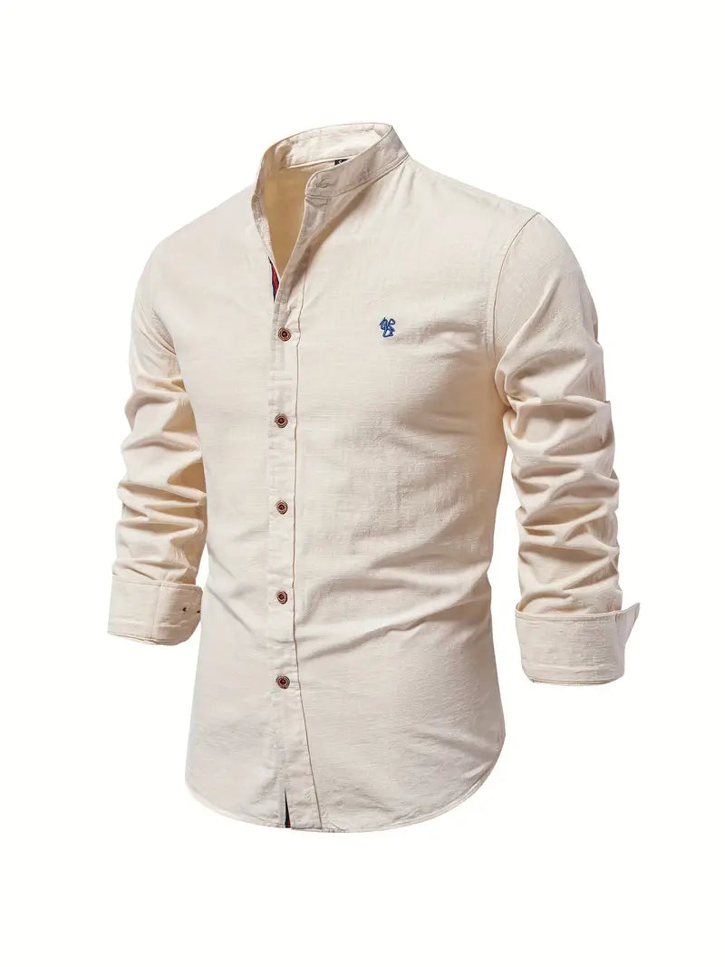 Clément | Camicia Delicata – Taglio Allungato e Dettagli Bottone 