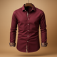Loïc | Camicia Slim Fit A Maniche Lunghe Con Collo Strutturato 