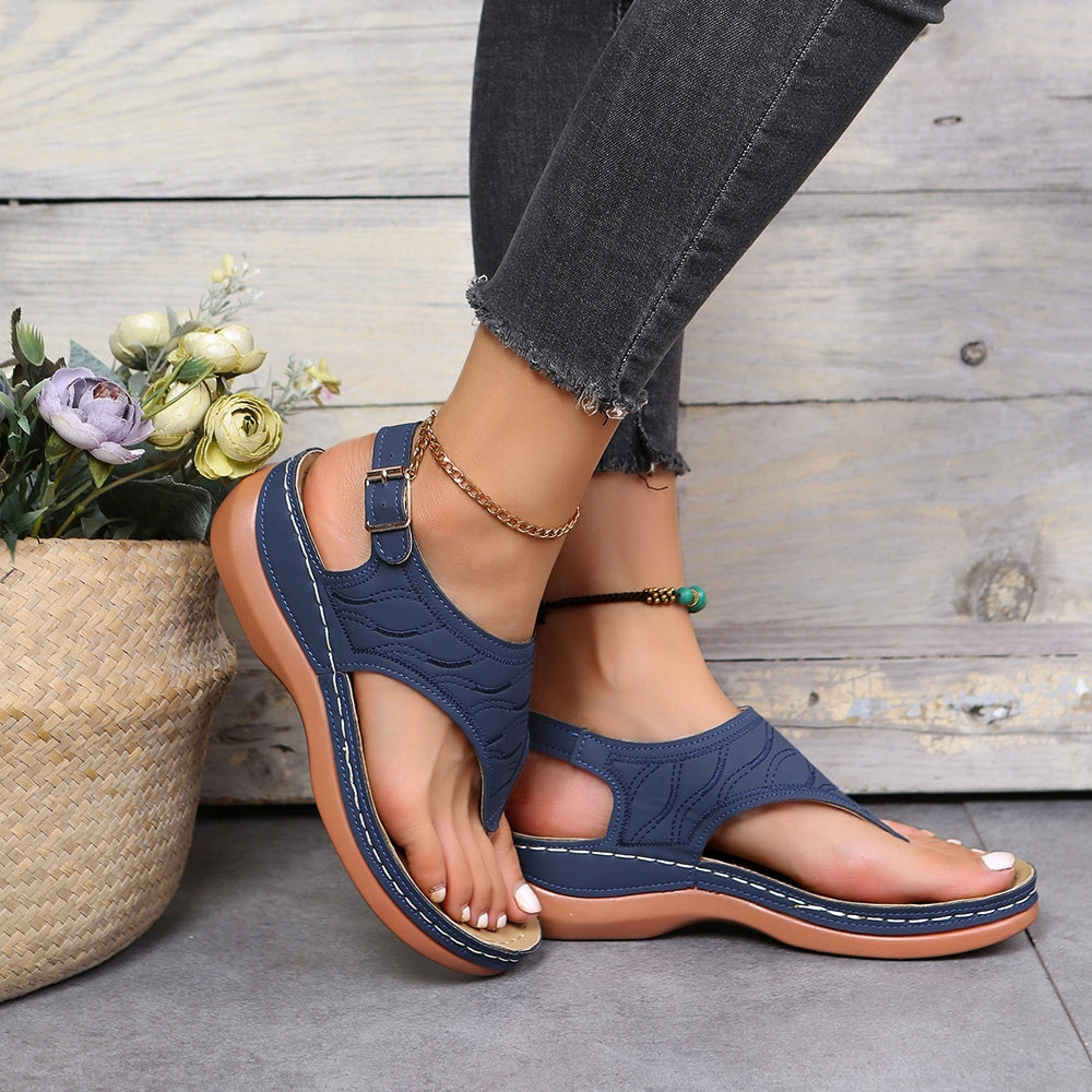 Blanche | Sandalen Met Verstelbare Band – Eenvoud En Dagelijkse Stijl 