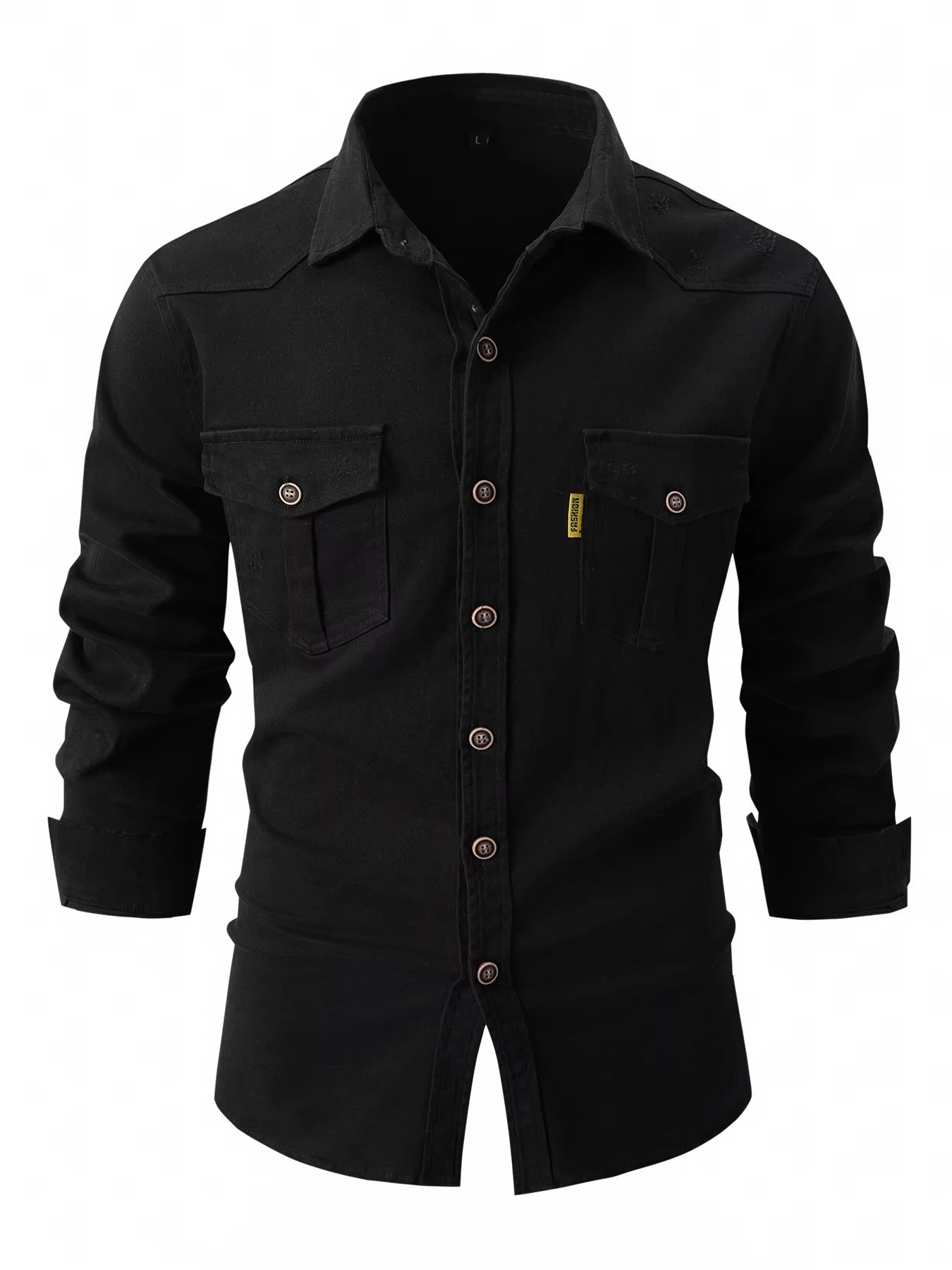 Loïc | Jeanshemd mit Kontrast 